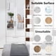 thumbnail image 5 of 4 pegatinas de pared flexibles para espejo, hojas de espejo acrílico, espejo de cuerpo entero, pegatinas decorativas para espejo para sala de estar, 20cmx20cm Macarena Etiqueta engomada de la pared del espejo, 5 of 7