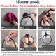 thumbnail image 5 of Anillo para toallas de baño de acero inoxidable resistente, color negro, con potente adhesivo, 5 of 5
