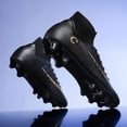 thumbnail image 2 of Soccer Cleats Mens Football Cleats Professional Soccer Shoes High-Tops Non-Slip Spikes for Big Boys Wide Training Sneaker, 2 of 8