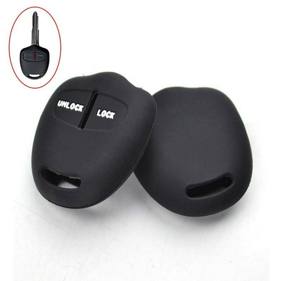 Silicone Key Case Cover For Mitsubishi Lancer ASX Endeavor Fob Remote Jacket New