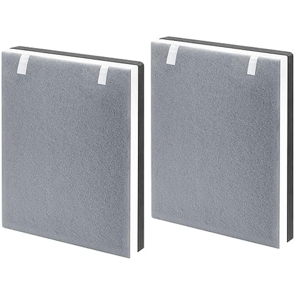 2 Pack Vital 100 Replacement Filter for LEVOIT Air Purifier, 3-in-1 HEPA Replacement Filter and High-Efficiency Activated Carbon Filter Set, Part Number Vital 100-RF