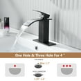 Fransiton Oil Rubbed Bronze Waterfall Bathroom Faucet Lavatory Single