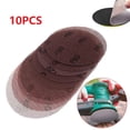 thumbnail image 2 of 10 sheets 5 Inch Mesh Sanding Discs Dust Free Sandpaper 80 to 600 Grit, 2 of 6