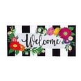 thumbnail image 3 of Evergreen Indoor Outdoor Doormat Bundle Set of 5 - Frame and 4 Welcome Seasonal Inserts Pumpkins Blue Truck Welcome Snowmen, 3 of 7