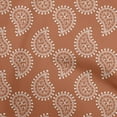 thumbnail image 1 of oneOone Cotton Silk Medium Orange Fabric Block Fabric For Sewing Printed Craft Fabric By The Yard 42 Inch Wide, 1 of 5