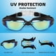 thumbnail image 2 of GPED Gafas de Natación, Paquete de 2 Gafas de Natación de Silicona Anti-vaho sin Fugas Anti-UV para Adolescentes, Jóvenes, Adultos, Mujeres y Hombres, 2 of 8