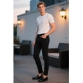 thumbnail image 3 of GINGTTO Mens Elastic Lightweight Denim Jeans Comfort Flex Slim Fit Trousers for Everyday, 3 of 6