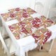 thumbnail image 2 of Monstrate Camino de de otoño plegable resistente al desgarro diseño de cosecha mantel decoración lavable mantel impreso hogar cocina Kits de decoración para fiestas Tipo 1, 2 of 6
