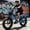Blue, variant on ESKUTE Electric Dirt Bike for Adults & Teens – 48V 41.6Ah Removable Battery, 1500W Motor, 30+ MPH, NFC Unlock, 20"x4" Fat Tires, 7-Speed – Blue