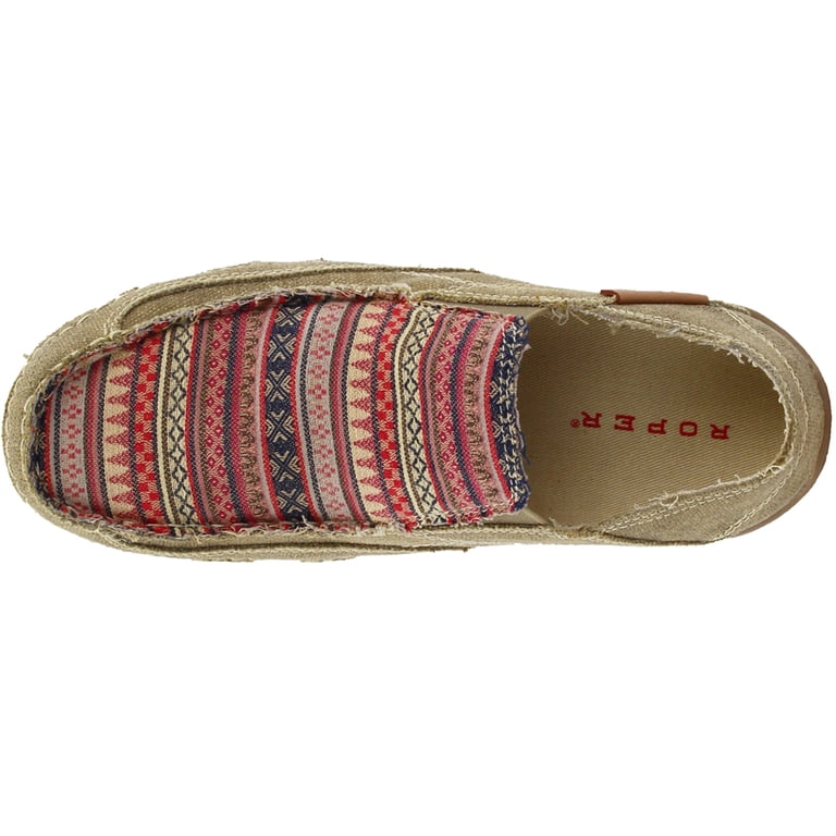 Roper Daisy slip on shoes! Women’s 9 Amazon.com | ROPER Womens Daisy Southwest Slip On Flats  main image 3