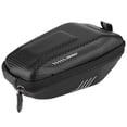 thumbnail image 2 of Bolsa de PU para tija de sillín para almacenamiento en movimiento Bolsa impermeable para sillín de bicicleta, 2 of 8