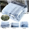 thumbnail image 6 of Miumaeov Commercial Grade Waterproof Clear Awning, Vinyl Clear Awning Canopy Roll Up Patio Enclosure for Tents, Awnings, Canopies, Curtain (8*10 FT), 6 of 14