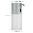 thumbnail image 3 of Touchless Hand-washing Wash Soap Dispensers Infrared Sensor Full Automatic Portable Foam Washing Dispensers,350ML, 3 of 5