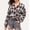 Coffee, variant on Oversized Plaid Shacket for Women Long Sleeve Button Down Shirt Jacket Casual Loose Fall Shirt Coat with Pocket
