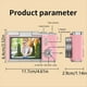 thumbnail image 5 of Cámara Digital 4K CCD con Zoom 8X para Estudiantes, Compacta de 48 MP, con Pantalla Abatible de 180°, para Selfies, Color Rosa., 5 of 5