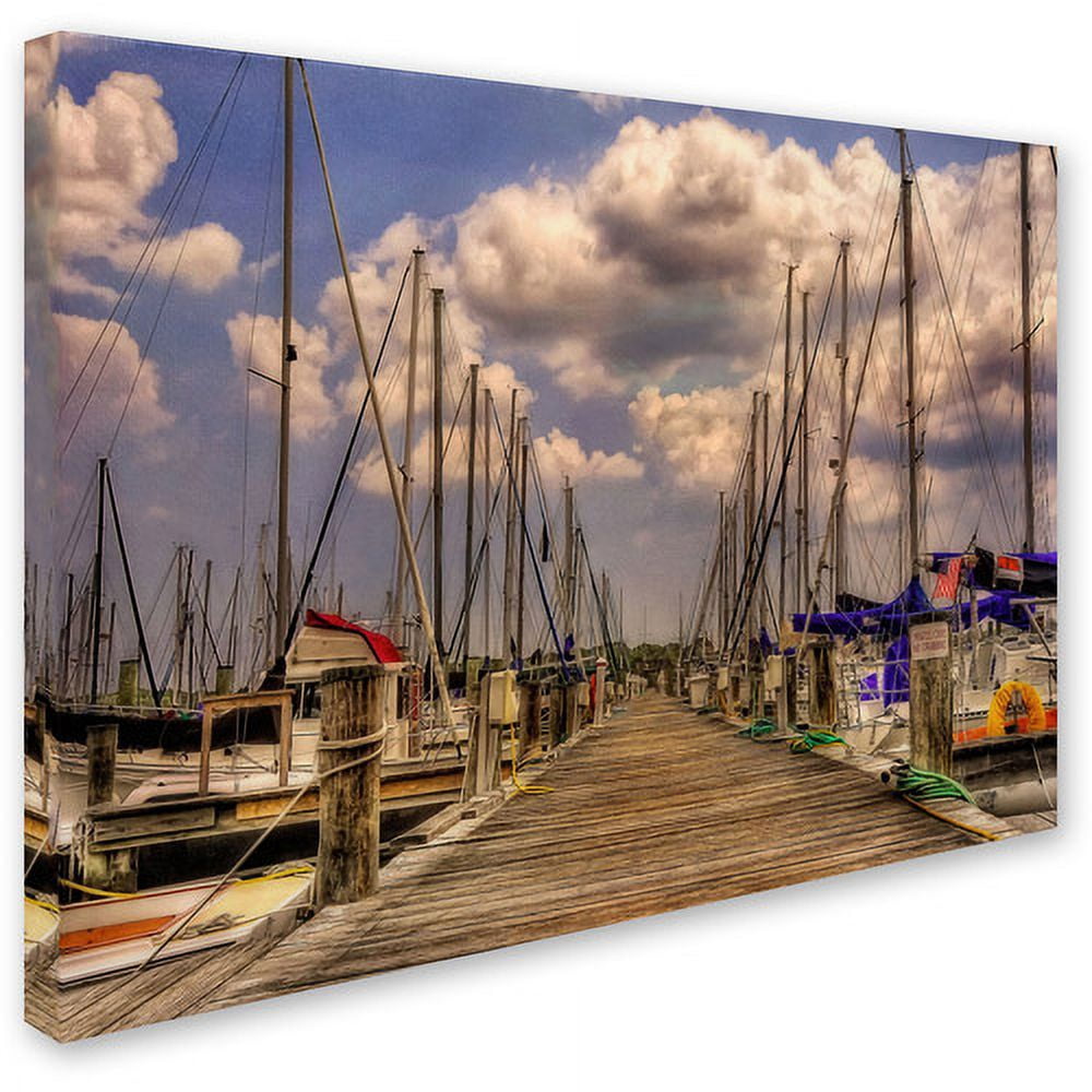 Trademark Fine Art "Pirates Cove" Canvas Art by Lois Bryan