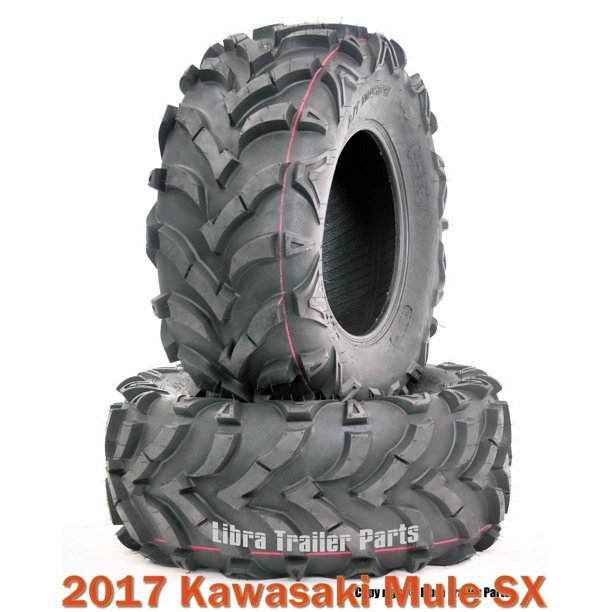 2017 Kawasaki MULE SX Rear ATV tire set 24x1110 24x11x10 6PR Walmart
