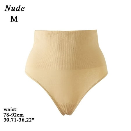Plus Size Pulling Underwear Butt Lifter Shapewear Wedding Dress Slimming Waist Trainer Cincher Briefs Thong G-string Body Shapers NUDE M