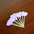 thumbnail image 4 of pitrice 30pcs Heart Shape Cake Toppers Insert Cards with Toothpick Cupcake Decorations - Paper - Light Purple, 4 of 9