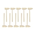 thumbnail image 2 of GROWTH TANK 10Pcs Mini Wooden Hammers Beating Gavel Smooth Finished for Party Game Props 14.5x5cm, 2 of 8