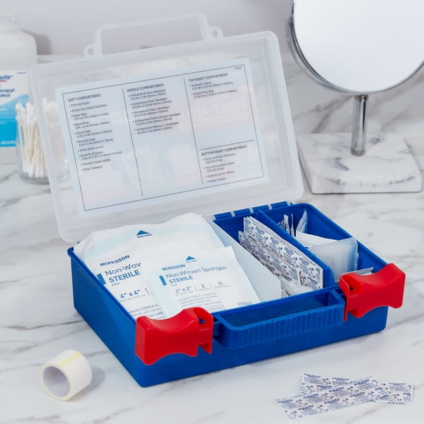 Equate 140pc All Purpose First Aid Kit - Walmart Business Supplies