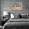 thumbnail image 2 of Farmhouse Floral Wall Art Rustic Flower Pictures Wall Decor Country Relax Painting Canvas Prints Modern Framed Home Artwork Decor for Bathroom Bedroom Living Room 16"x12", 2 of 6