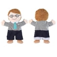 thumbnail image 1 of Dad Family Hand Puppet, Plush Hand Puppet Puppet Theater Toys, Educational Toy, 1 of 5