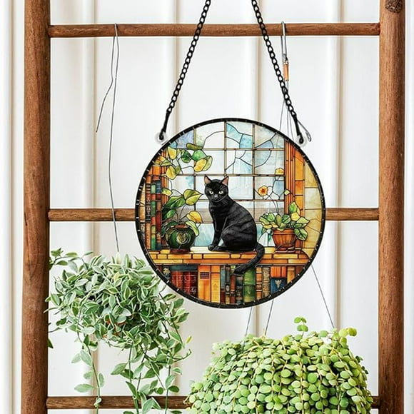 Hanging Garden Decor,Acrylic Light Capture Bookshelf Garden Hanging Trees Ornaments Window Decoration Wall,Wall Hanging Decor,Small Tree Ornaments,Garden Wall Decor