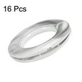 thumbnail image 3 of Unique Bargains Curtain Grommets Eyelets Rings Home Window Decor 16pcs Gray, 3 of 6