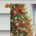 thumbnail image 4 of Bernese Mountain Dog and Santa Claus House Flag 28 in x 40 in, 4 of 7