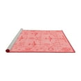 thumbnail image 2 of Ahgly Company Machine Washable Indoor Rectangle Oriental Red Traditional Area Rugs, 7' x 9', 2 of 4
