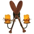 thumbnail image 4 of Meyda Tiffany 2 Light Paddle Wall Sconce, 4 of 5