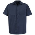 thumbnail image 2 of Red Kap Men's Short Sleeve Durastripe Work Shirt, 2 of 4