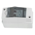 thumbnail image 2 of 500V DC Solar PV Combiner Box with IP65 Waterproof Protection, 16A Micro Circuit Breaker, 1-String Input/Output, Overvoltage/Overload/Thunder Protection, Transparent Cover for Easy Status Check,, 2 of 6
