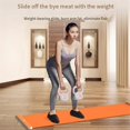 thumbnail image 5 of Yoga Sliding Mat Indoor Skating Training Board Mat 180cm Orange, 5 of 5