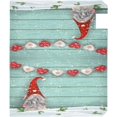 thumbnail image 5 of Christmas Elf Gnome Winter Mailbox Cover Snowflakes Wooden Board Mailbox Covers Magnetic Large Oversized 21"X25.5" Mailbox Wraps Post Letter Box Cover Garden Decorations, 5 of 6