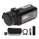 thumbnail image 2 of Cámara de Vlogging HD, Control de la Cámara de Grabadora de Video Zoom de 18x Control de la Aplicacia 4K 56MP Control Remoto para El Matrimonio, 2 of 7