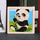thumbnail image 3 of Juegos de rompecabezas de madera para , juguetes de aprendizaje de educación temprana, rompecabezas con Animal de dibujos animados, Panda Macarena Rompecabezas Montessori, 3 of 8