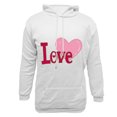 thumbnail image 5 of YOIAVAIOY Men Love Heart Sweatshirt Funny Valentine Graphic Hoodies Casual Crew Neck Pullover Long Sleeve Y2k Fashion Tops White M, 5 of 5