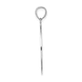 thumbnail image 4 of 14K White Gold Retro Daisy In Round Frame Charm, 4 of 4