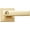 Satin Brass, variant on Sure-Loc CT107 15 Cortina Single Cylinder Keyed Entry Door Lever Set - Nickel