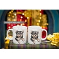thumbnail image 7 of Cute Yorkshire Terrier Dog Mug - Ceramic Funny Dog Coffee Mug - Perfect Dog Lover Gift - Novelty Coffee Mug Present - Great Birthday or Christmas Surprise for Friend or Coworker, Men and Women (11oz), 7 of 7