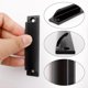 thumbnail image 2 of Pieces Sliding Door Handle, Aluminum Furniture Handle, Black Kitchen Furniture Handle, Available For Balcony Doors, Sliding Doors, Drawers, 2 of 5
