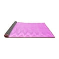 thumbnail image 2 of Ahgly Company Indoor Round Oriental Pink Industrial Area Rugs, 6' Round, 2 of 4
