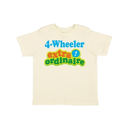 

Inktastic Four Wheeling 4 Wheeler Extraordinaire Boys or Girls Toddler T-Shirt