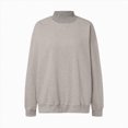 thumbnail image 4 of NOLDARES Womens Oversized Sweatshirts Mock Neck Pullover Long Sleeve Tops Fall Fashion Outfits Clothes,Khaki,L, 4 of 4