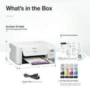 Epson EcoTank ET-2803 Wireless All-in-One Cartridge-Free Printer