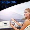 thumbnail image 3 of Pyle Bluetooth Marine Radio Receiver 300W Double DIN Boat Marine Head Unit Amplifier System (White), 3 of 6