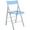 Blue, variant on Menno Transparent Folding Chair – Lightweight Foldable Plastic Chair for Indoor & Outdoor Use, No Assembly Required, Ideal for Parties, Events, and Outdoor Gatherings in Transparent Red