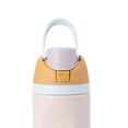 thumbnail image 3 of Vaso aislado 24 oz paja 304 taza de acero inoxidable para deportes al aire libre beige, 3 of 7